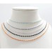 Colar Choker riviera cores Colar Choker riviera cores